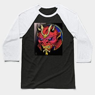 Samurai Oni Baseball T-Shirt